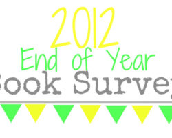 End Of Year Book Survey – 2012