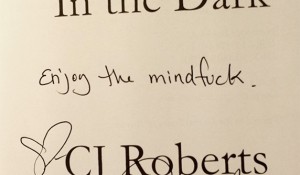 Captive in the Dark by CJ Roberts - Signed