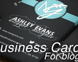 Tips for Creating Book Blogger Business Cards