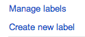 Create New Gmail Label