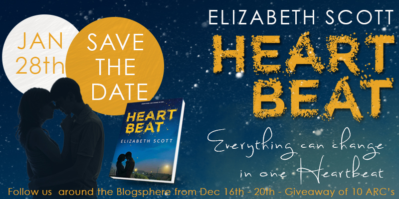 Heartbeat by Elizabeth Scott (save the date!)