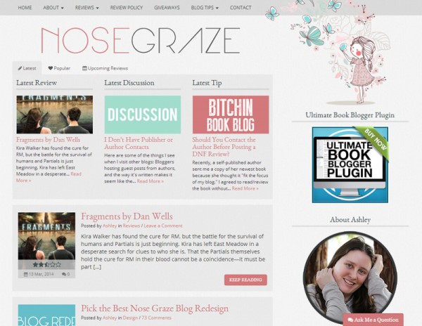 Nose Graze Butterfly Design