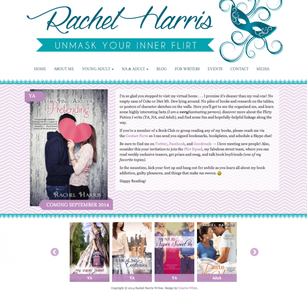 Rachel Harris Writes Website