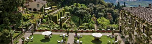 The garden at Villa San Michele