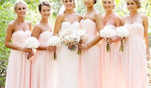 Coral Bridesmaids Dresses