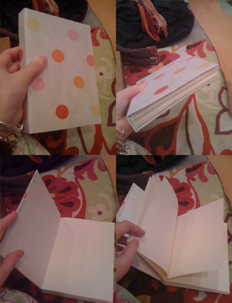 Bookbinding: The first book I made