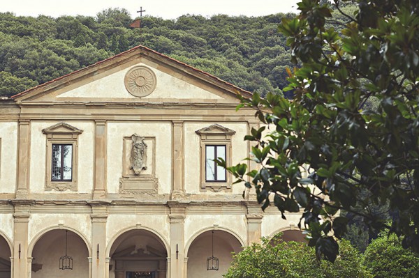 The front of Villa San Michele