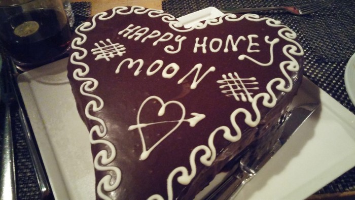 Chocolate honeymoon cake