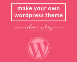 Registration is Open! Learn How to Make a WordPress Theme