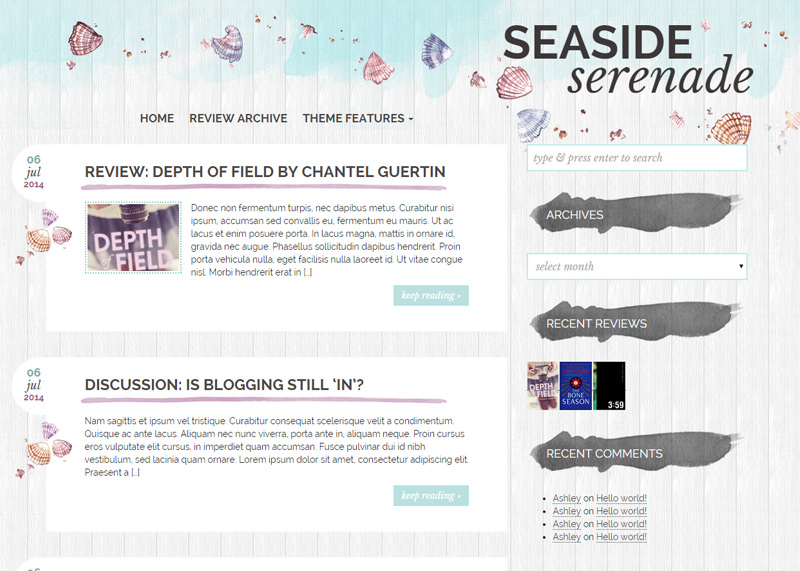 seaside-serenade-theme