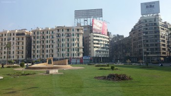Tahrir Square in Cairo, Egypt