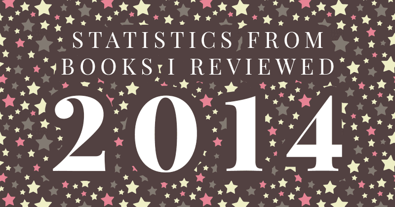 Statistics from Books I Reviewed in 2014