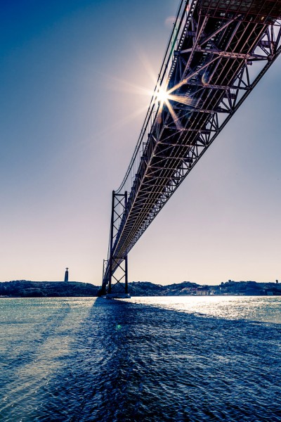 25 de Abril Bridge in Lisbon