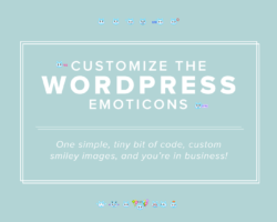 How to Customize the WordPress Emoticons