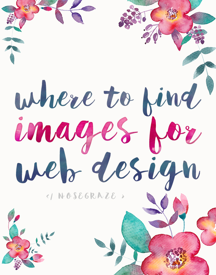 Where to Find Images to Use in Web Design