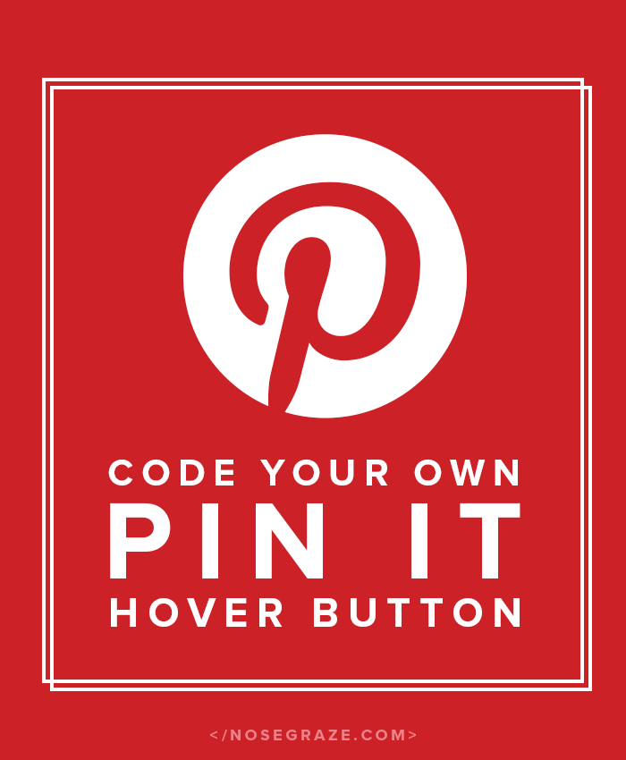 Code your own Pin It hover button that ties into Google Analytics