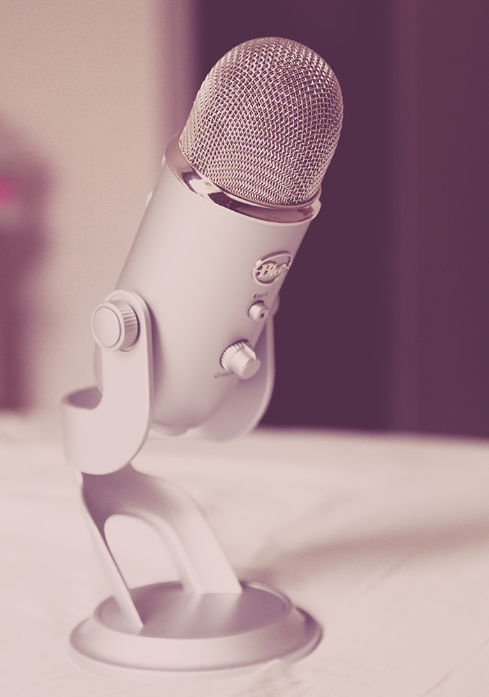 Yeti Blue microphone