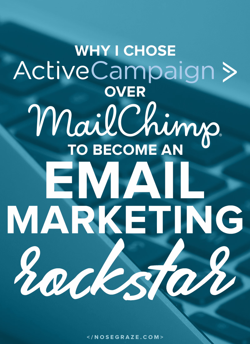 Why I chose ActiveCampaign over MailChimp to become an email marketing rockstar