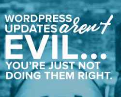 WordPress Updates Aren’t Inherently Evil