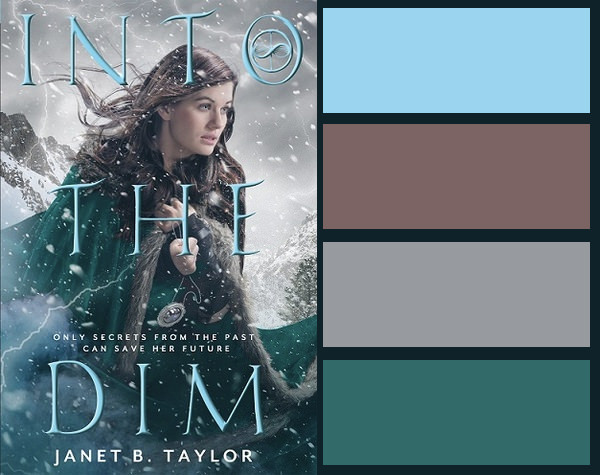 Colour palette for Into the Dim by Janet B. Taylor