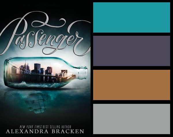 Colour palette for Passenger by Alexandra Bracken