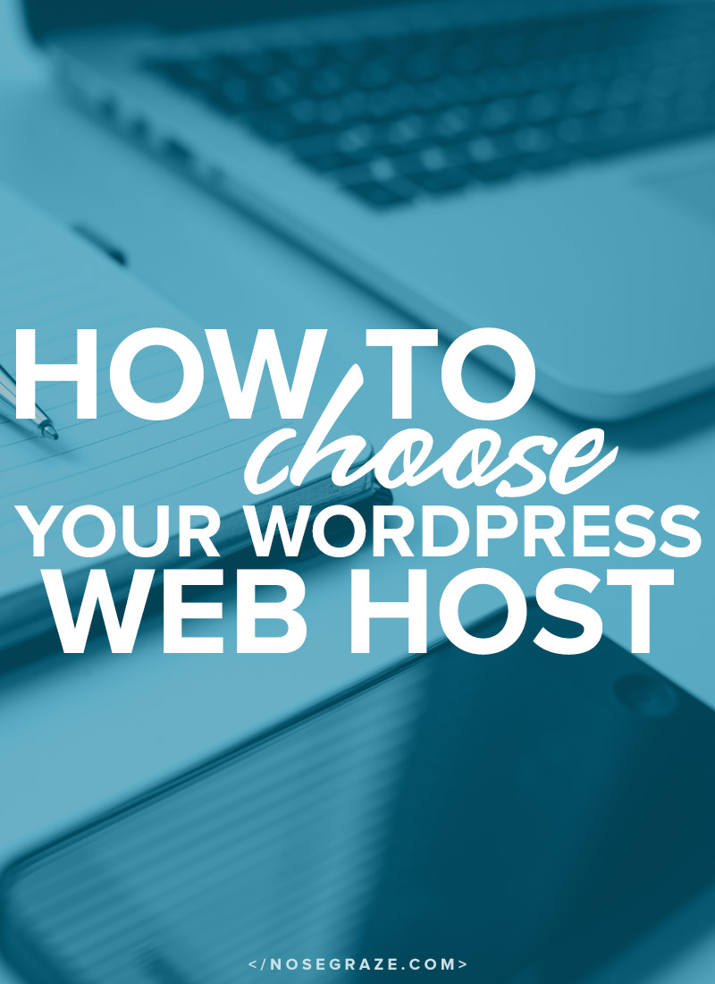 How to choose your WordPress web host