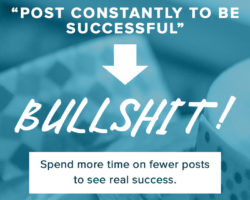 This Whole “Post Constantly to be a Successful Blogger” Thing is Bullshit