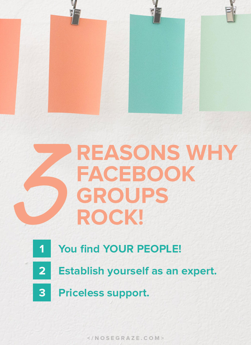 3 reasons why Facebook groups rock!