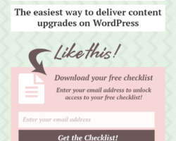 The Easiest Way to Deliver Content Upgrades on WordPress