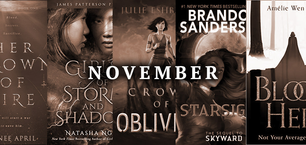 November 2019 book releases